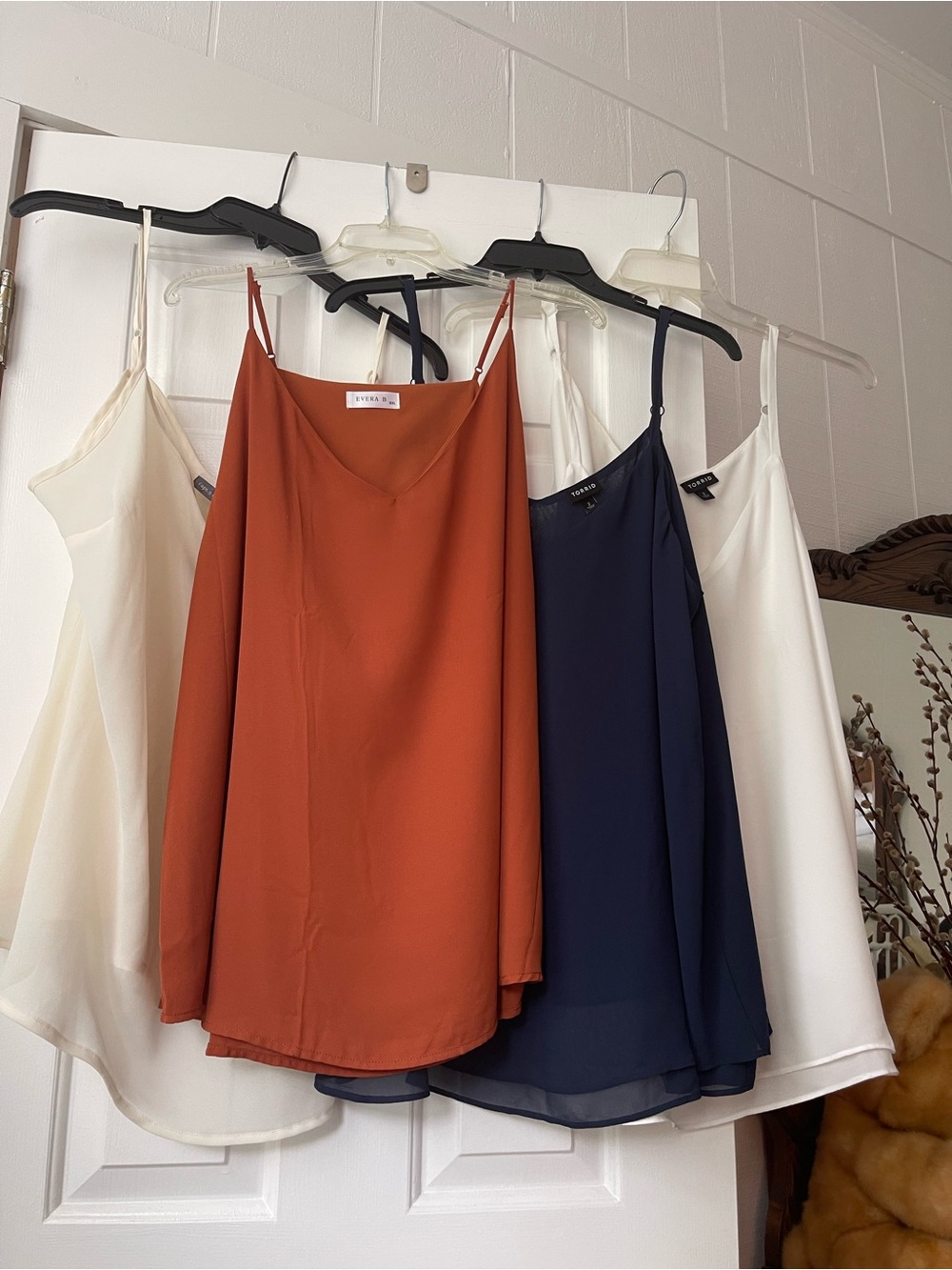 4 Spaghetti-Strap Camisoles